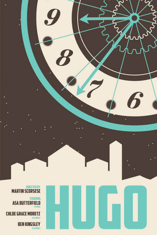 Classic Movie Poster Art - Hugo - Tallenge Hollywood Poster Collection by Tallenge Store