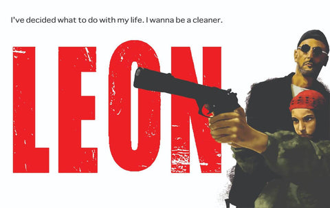 Classic Movie Poster Art - Leon The Professional - Tallenge Hollywood Poster Collection - Art Prints by Brooke