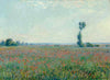 The Poppy Field near Argenteuil (Le champ de coquelicots près d'Argenteuil), 1873 – Claude Monet Painting –  Impressionist Art”. - Canvas Prints