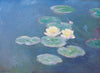 Water lilies, evening effect (Nymphéas, effet du soir) – Claude Monet Painting –  "Impressionist Art”. - Canvas Prints