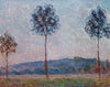 Three Trees In Giverny (Trois Arbres A Giverny) – Claude Monet Painting – Impressionist Art - Framed Prints