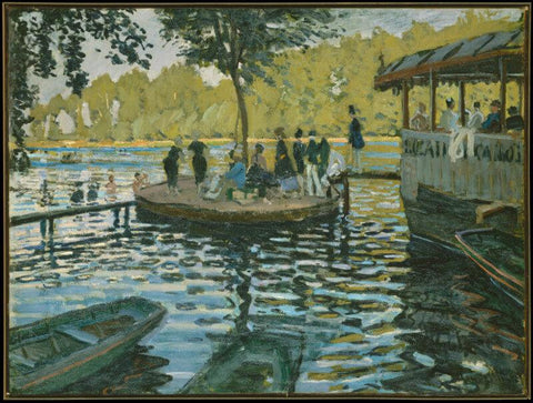 La Grenouillère II by Claude Monet