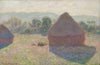 Haystacks, midday (Meules, milieu du jour) - Claude Monet