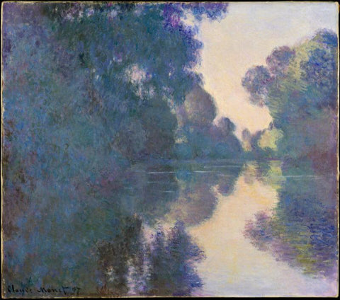 Morning On The Seine Near Giverny - Posters