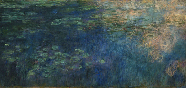 Claude Monet - Reflections of Clouds on the WaterLily Pond - Canvas Prints