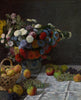 Still Life With Flowers And Fruit - Life Size Posters