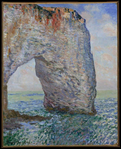 The Manneporte (Near Étretat) by Claude Monet