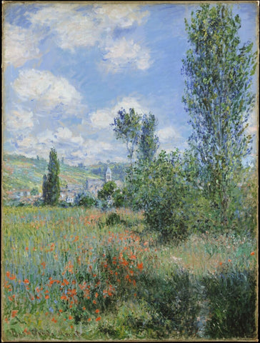View of Vetheuil - Life Size Posters by Claude Monet