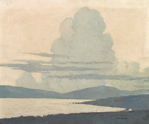 Clew Bay - Paul Henry RHA - Irish Master - Landscape Painting by Paul Henry