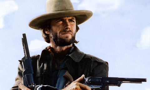 Clint Eastwood -  Hollywood Western Movie Legend Poster - Posters