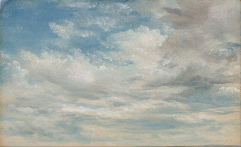 Clouds - Canvas Prints by John Constable