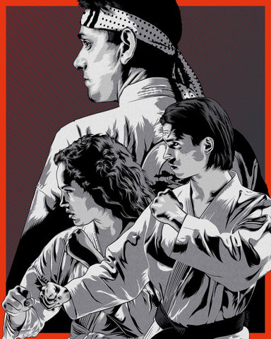 Cobra Kai - Daniel LaRusso - Netflix TV Show Poster 2 - Framed Prints