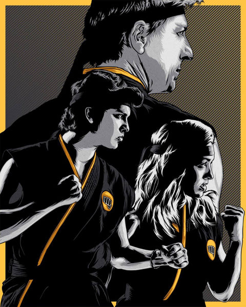 Cobra Kai - Johnny Lawrence - Netflix TV Show Poster 2 - Art Prints