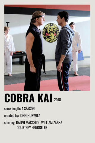 Cobra Kai - The Karate Kid - Netflix TV Show Poster 4 - Art Prints