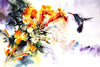 Colibri Hummingbird - Colorful Painting - Birds Wildlife Art Print Poster - Large Art Prints