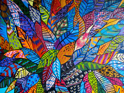Colorful Abstract Artwork by Sina Irani