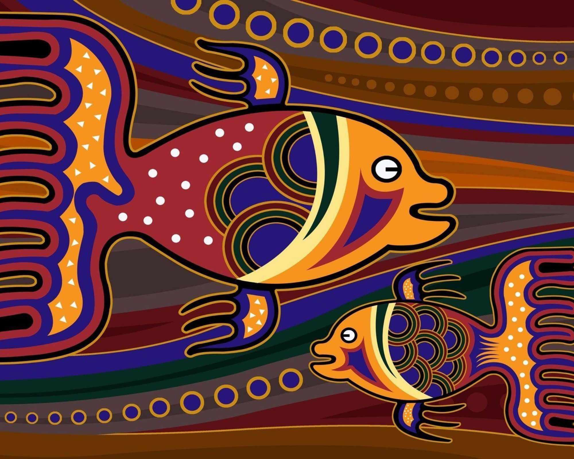 Colorful Fish Art Large Art Prints - Main Image