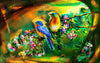 Colorful Twin Birds - Large Art Prints