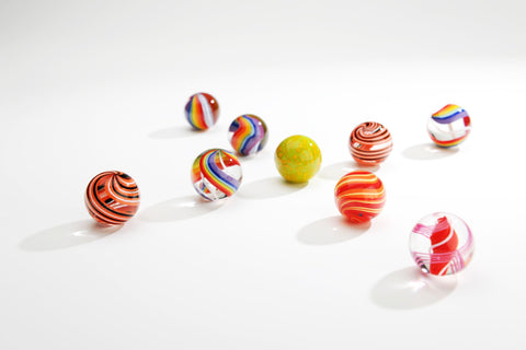 Colourful Marbles by Sherly David