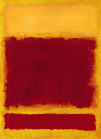 Composition 1958 - Mark Rothko - Color Field Painting by Mark Rothko