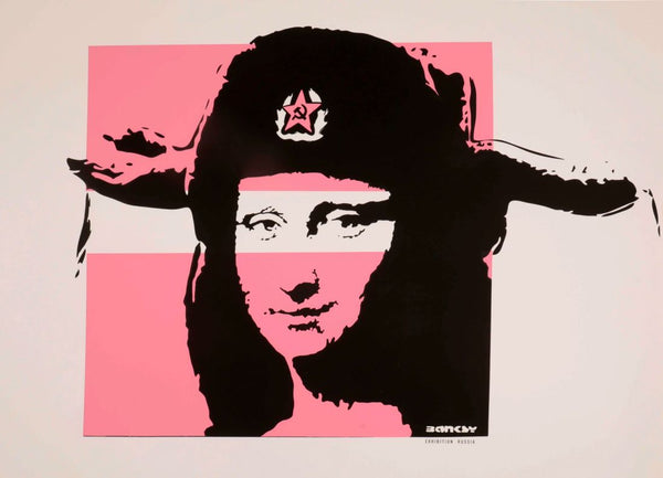 Comrade Mona Lisa – Banksy – Pop Art Painting - Canvas Prints