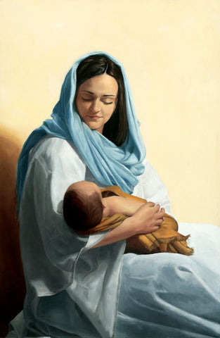 Contemporary Art - Mother And Child Love by Christopher Noel