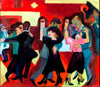 Contemporary Painting - Dancing Couples - Posters
