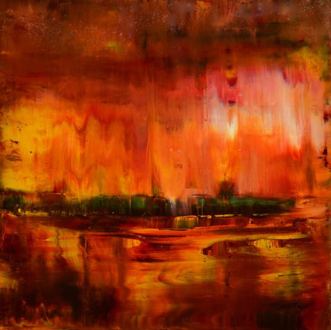Contemporary Abstract Art - Ahaan - New Dawn by Richard Cruz