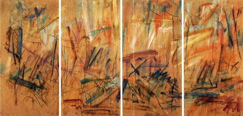 Contemporary Abstract Art - Autumn Forest - Large Art Prints
