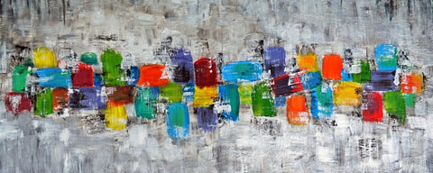 Contemporary Abstract Art - Candyshop by Sherly David