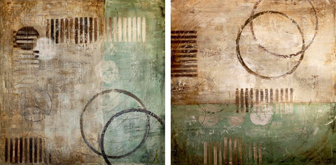 Contemporary Abstract Art - Crop Circles by Jacob Mitchell