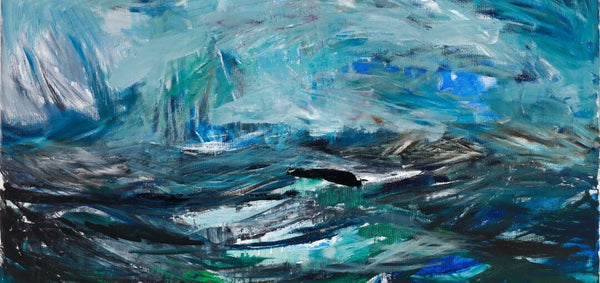 Contemporary Abstract Art - Seascape Detail - Canvas Prints