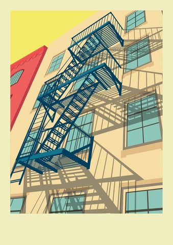 Contemporary Architectural Illustration 1 by Tallenge Store