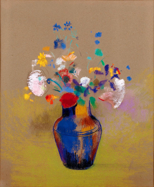 Contemporary Floral Art - Tallenge Floral Painting - Large Art Prints