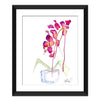 Set Of 4 Coral Floral Abstract - Premium Quality Framed Digital Print (12 x 15 inches)