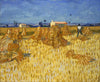 Corn Harvest In Provence - Vincent van Gogh - Framed Prints