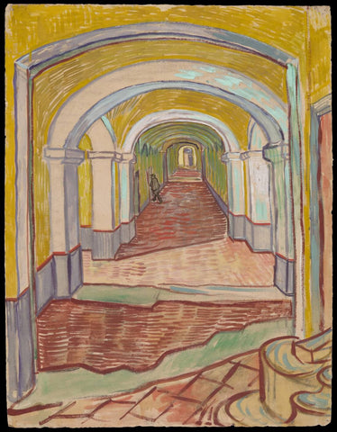 Corridor In The Asylum - Art Prints