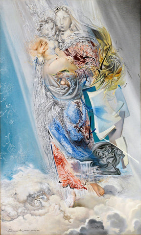 Cosmic Madonna - Salvador Dali - Famous Art Painting - Framed Prints
