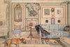 Cosy Corner (Lathörnet) - Carl Larsson - Water Colour Painting - Canvas Prints