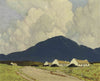 Cottages In Connemara - Paul Henry RHA - Irish Master - Landscape Painting - Canvas Prints