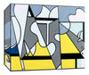 Cow Abstract Roy Lichtenstein - Gallery Wrapped Panels (24 x 30) x 3