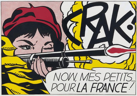 Crak by Roy Lichtenstein