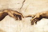 Creazione di Adamo - Creation Of Adam (Detail Adam) - Large Art Prints