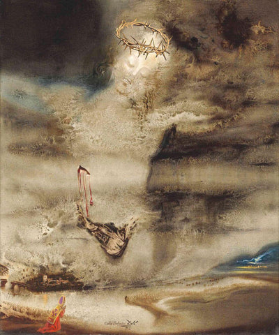 Christ Of The Vallés ( Cristo del Vallés ) - Salvador Dali Painting - Surrealism Art by Salvador Dali
