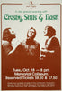 Crosby Stills and Nash - Portland Memorial Coliseum - Music Concert Poster - Large Art Prints