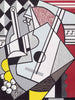 Cubist Still Life - Roy Lichtenstein - Canvas Prints
