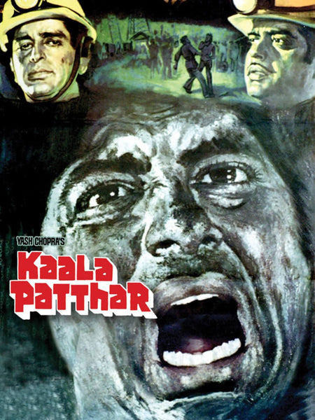 Cult Classics Movie Poster - Kaala Patthar - Amitabh Bachchan - Tallenge Bollywood Poster Collection - Posters