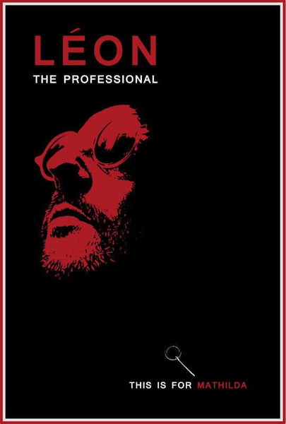 Cult Movie Fan Art - Leon The Professional - Tallenge Hollywood Poster Collection - Large Art Prints