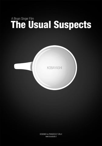 Cult Movie Fan Art - The Usual Suspects - Kobayashi - Tallenge Hollywood Poster Collection - Framed Prints by Tim