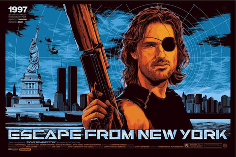 Cult Movie Poster Art - Escape From New York - Tallenge Hollywood Poster Collection by Brooke